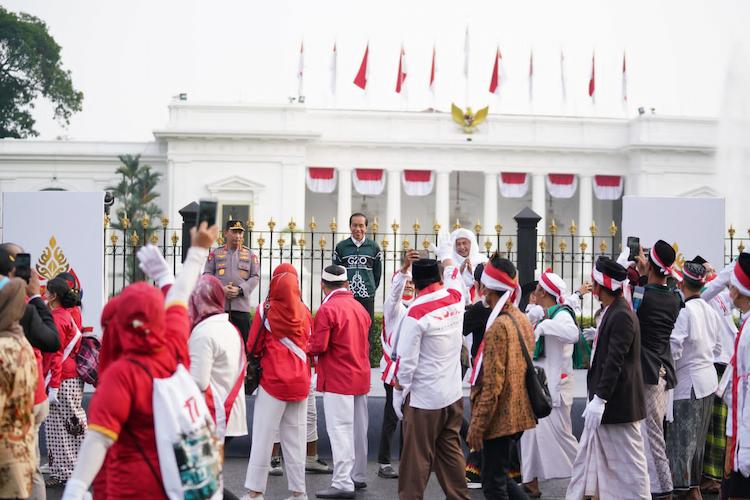 kapolri kirab merah putih revolusinews