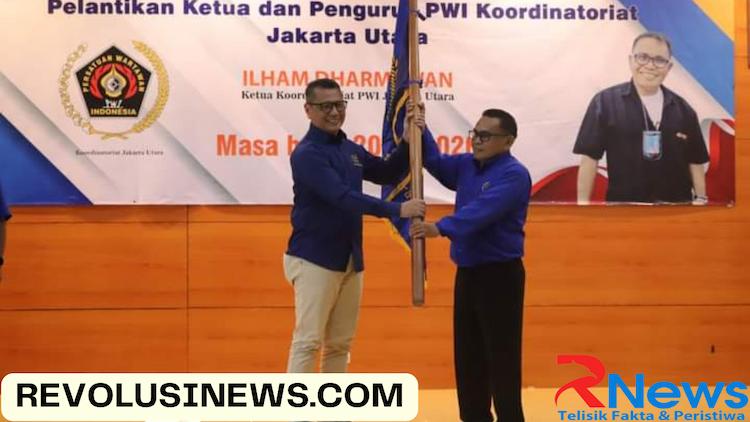 pelantikan pwi koordinatoriat jakarta utara revolusinews revolusi news pelantikan pwi koordinatoriat jakarta utara revolusinews revolusi news