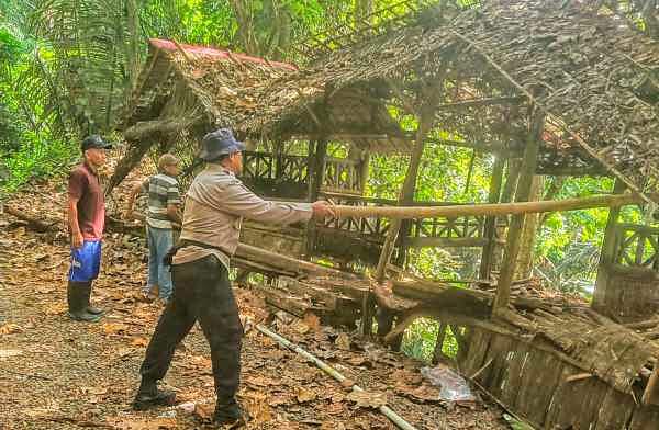 Penggusuran eks warung bakso yang diduga dijadikan tempat mesum di Desa Bener Majenang Penggusuran eks warung bakso yang diduga dijadikan tempat mesum di Desa Bener Majenang
