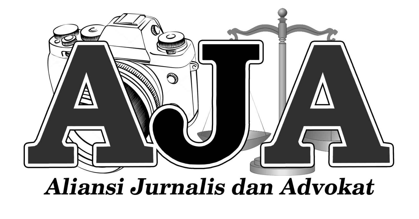 Logo Aliansi Jurnalis dan Advokat (AJA) Logo Aliansi Jurnalis dan Advokat (AJA)