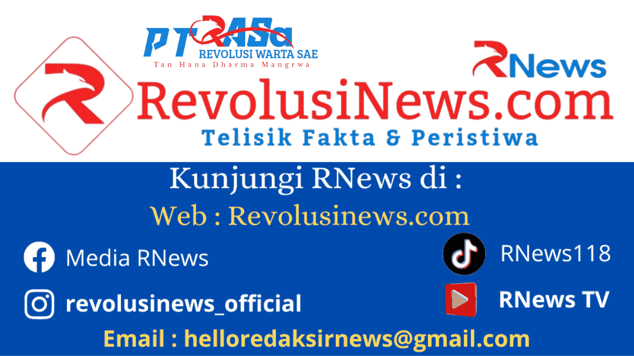 Foto Logo dan Medsos Media Revolusi News
