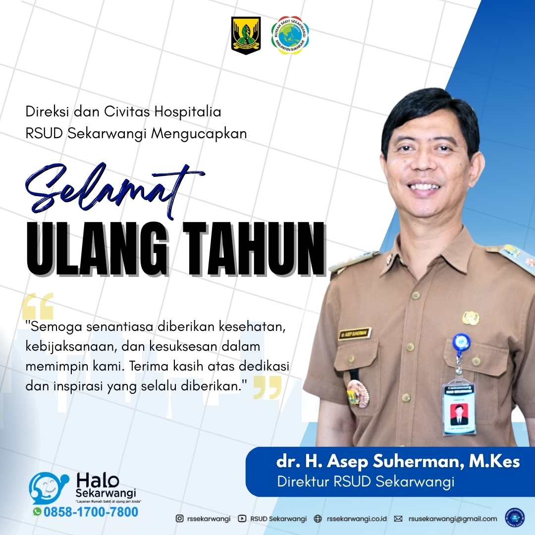 selamat ulang tahun @dr.asep suherman ✨semoga senantiasa diberikan kesehatan, kebijaksanaan, dan