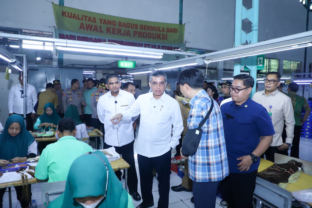 thr tak dibayar penuh, menaker sidak perusahaan di semarang 6